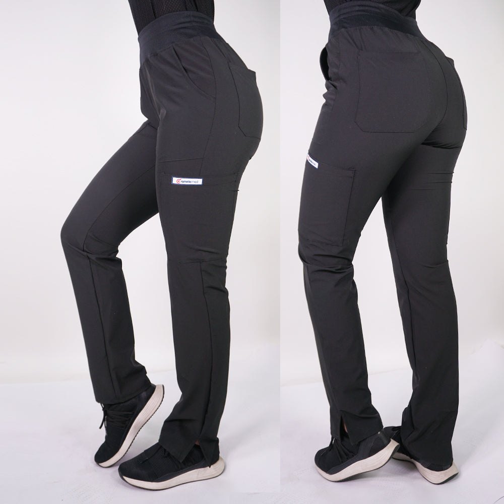 Pantalón Antifluidos Mujer PM Gris Acero — libreta de bolsillo para estudiantes de enfermería | Enfermera Rosada (1)
