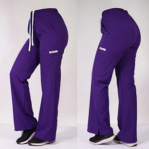 Pantalón Antifluidos Mujer Roma Morado 1 — libreta de bolsillo para estudiantes de enfermería | Enfermera Rosada
