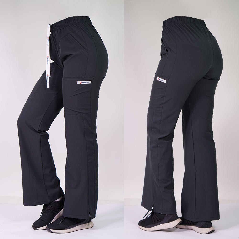 Pantalón Antifluidos Mujer Roma Gris — libreta de bolsillo para estudiantes de enfermería | Enfermera Rosada (1)