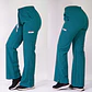 Pantalón Antifluidos Mujer Roma Verde Turquesa - Miniatura 1