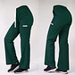 Pantalón Antifluidos Mujer Roma Verde Botella - Miniatura 1