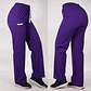 Pantalón Recto Antifluidos Unisex Morado 1 - Miniatura 1