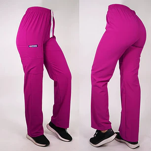 Pantalón Recto Antifluidos Unisex Fucsia — libreta de bolsillo para estudiantes de enfermería | Enfermera Rosada