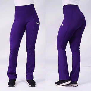 Pantalón Clínico Mujer Flexxy Morado — libreta de bolsillo para estudiantes de enfermería | Enfermera Rosada