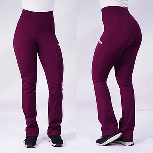 Pantalón Clínico Mujer Flexxy Burdeo — libreta de bolsillo para estudiantes de enfermería | Enfermera Rosada