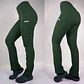 Pantalón Clínico Spandex Mujer Verde Botella 2 - Miniatura 1