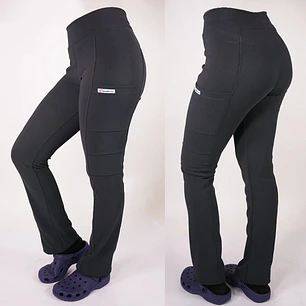 Pantalón Clínico Spandex Mujer Gris 1 — libreta de bolsillo para estudiantes de enfermería | Enfermera Rosada