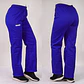 Pantalón Recto de Algodón Unisex Azul Rey - Miniatura 1