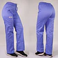 Pantalón Recto de Algodón Unisex Celeste - Miniatura 1