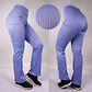 Pantalón Clínico RIB Mujer Celeste - Miniatura 1