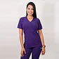 Delantal Elasticado Mujer Morado - Miniatura 1