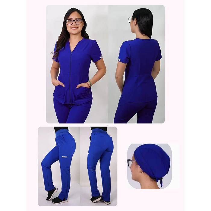 Conjunto Clínico Antifluido Mujer 3 Piezas Azalea