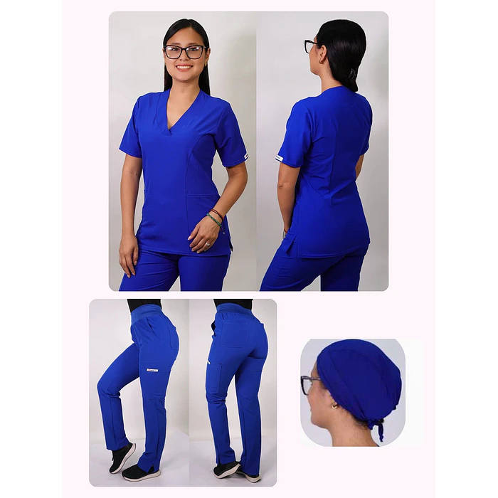 Conjunto Clínico Antifluido Mujer 3 Piezas Clásico