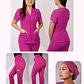 Conjunto Clínico Antifluido Mujer 3 Piezas Azalea Fucsia - Miniatura 1