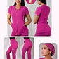 Conjunto Clínico Antifluido Mujer 3 Piezas Lirio Fucsia - Miniatura 1
