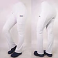 Dúo Clínico Delantal Elasticado + Pantalón Spandex Blanco - Miniatura 3