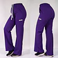 Dúo Clínico Delantal Elasticado + Pantalón Roma Morado - Miniatura 3