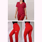 Dúo Clínico Delantal Elasticado + Pantalón PM Rojo - Miniatura 1