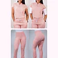 Dúo Clínico Delantal Amapola + Pantalón Flexxy Rosa Pastel - Miniatura 1