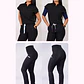 Dúo Clínico Delantal Amapola + Pantalón Flexxy Negro - Miniatura 1