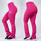 Dúo Clínico Delantal Cuello V + Pantalón Flexxy Fucsia - Miniatura 3