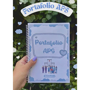 Libreta Portafolio APS — libreta de bolsillo para estudiantes de enfermería | Enfermera Rosada