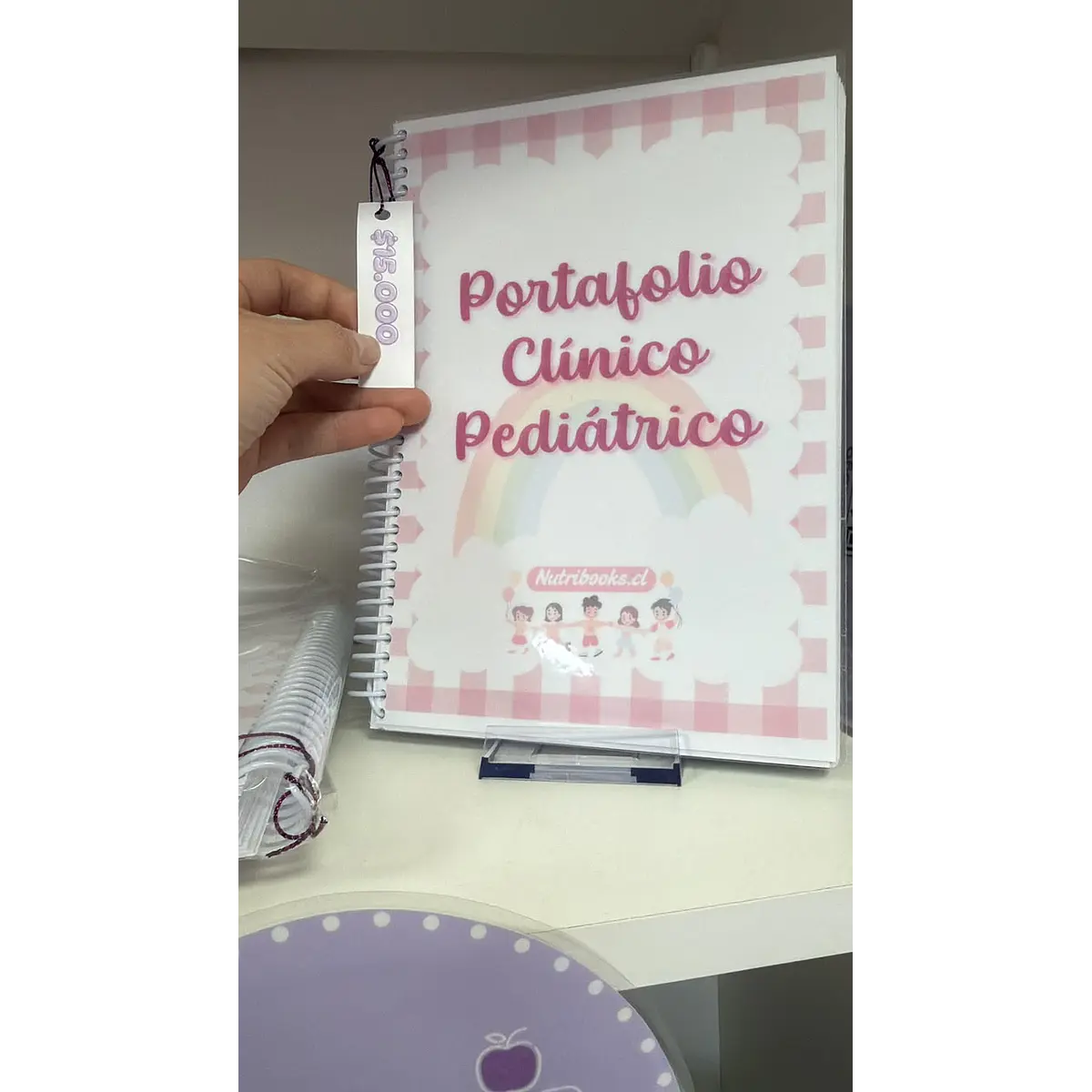 Portafolio Clínico Pediátrico — libreta de bolsillo para estudiantes de enfermería | Enfermera Rosada (1)