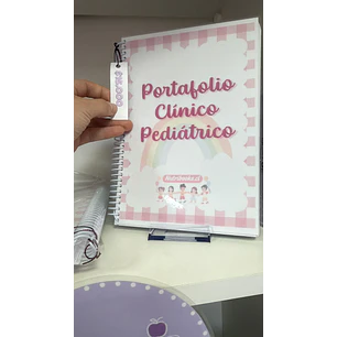 Portafolio Clínico Pediátrico — libreta de bolsillo para estudiantes de enfermería | Enfermera Rosada