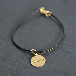 Pulsera cuero simple