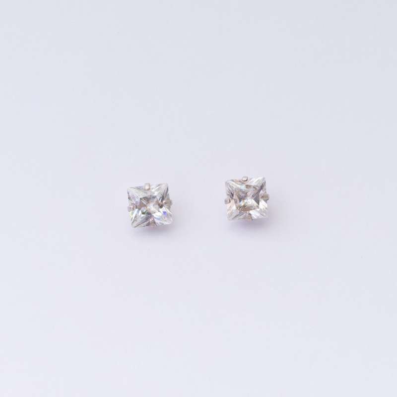 Aro Quadradinho 4x4 de zirconia