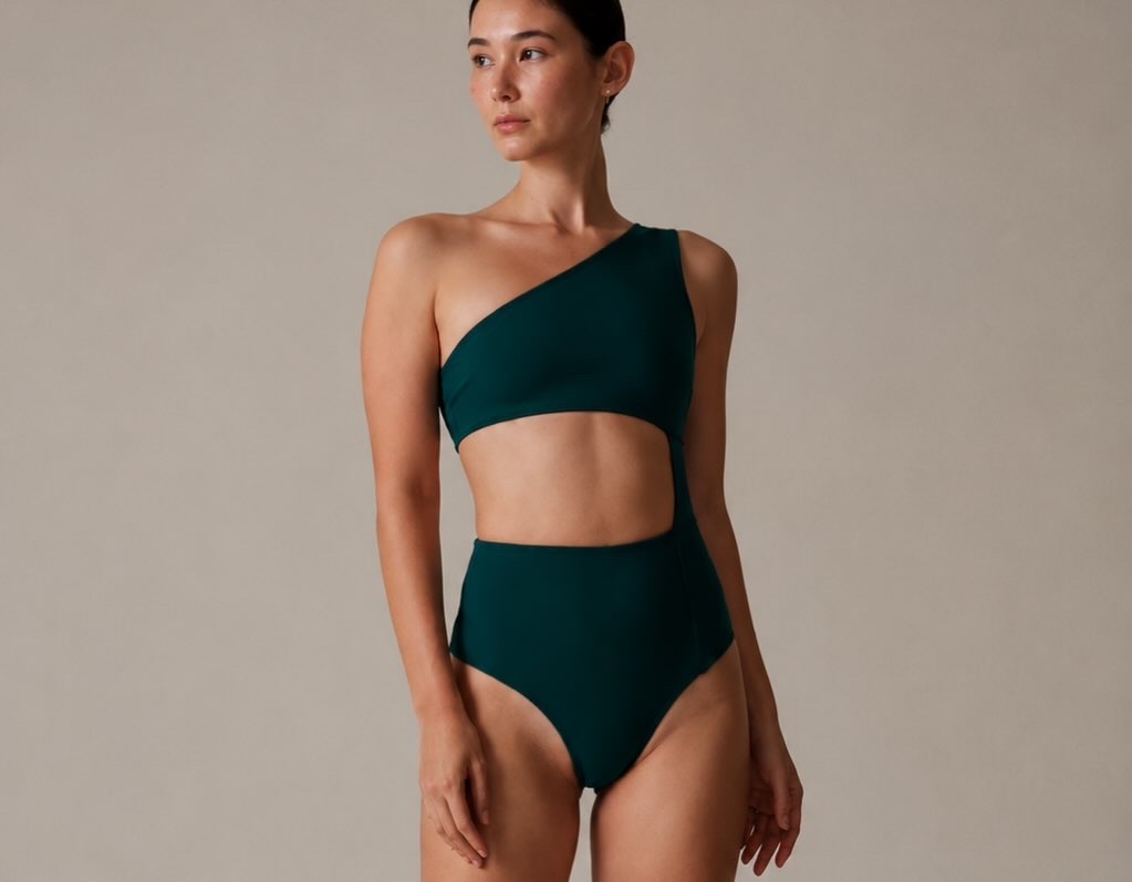 Maio Mika Crepe Verde Pine