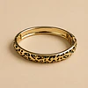 ESCLAVA ANIMAL PRINT DORADA