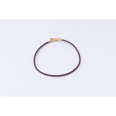 Pulsera cuero simple