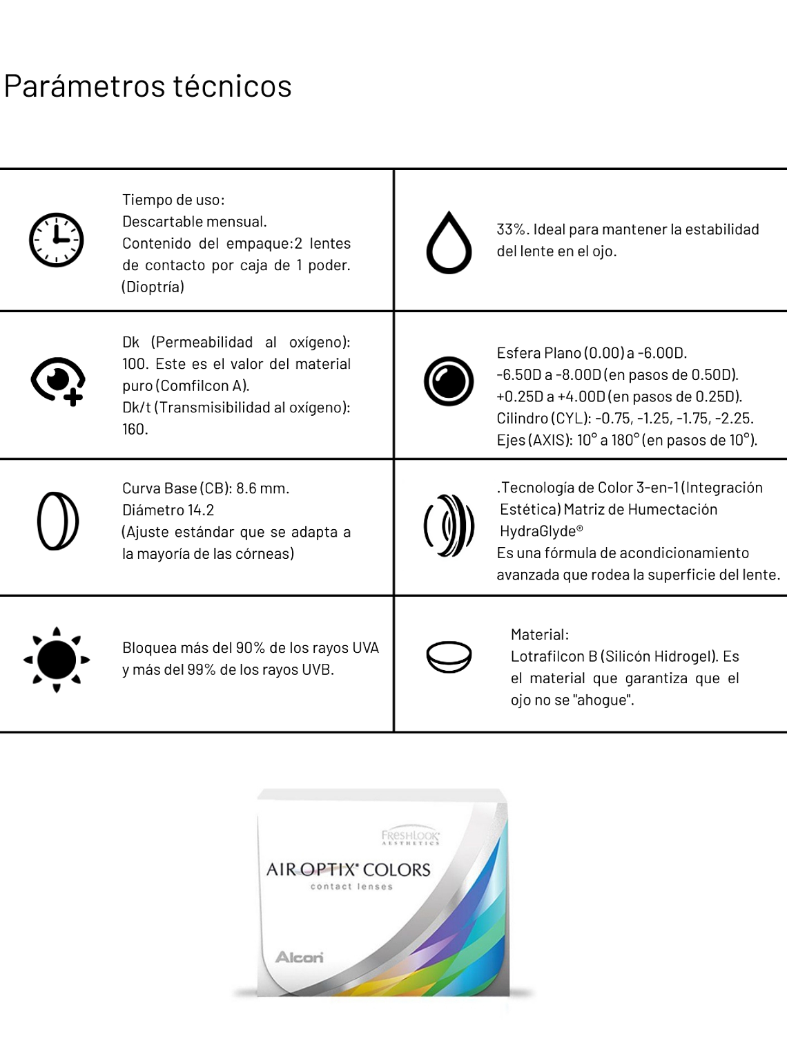 Air Optix Colors: Color vibrante con salud profesional 2