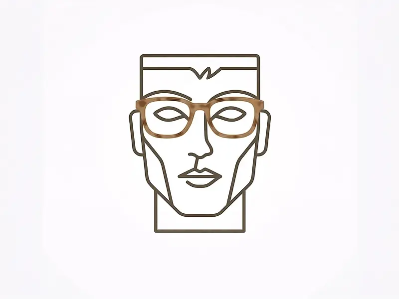 Rostro Rectangular: Elegancia y Estructura Vertical