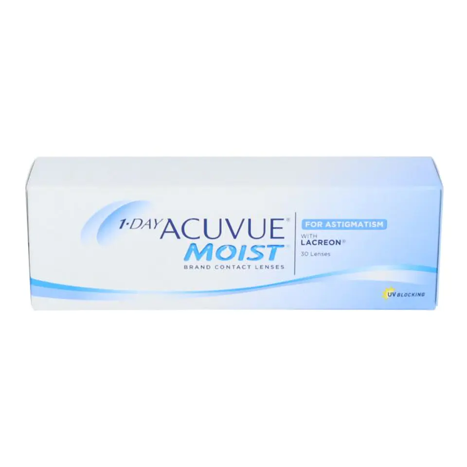 1-Day Acuvue Moist para Astigmatismo (30 Lentes) 1