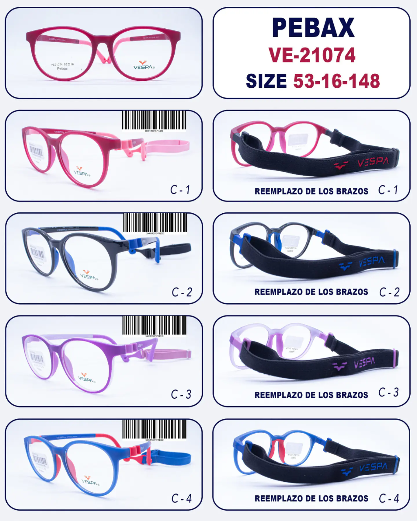 Armazón Juvenil Vespa VE-21074 2