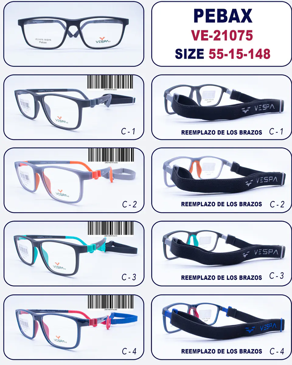 Armazón Juvenil/Adulto Vespa VE-21075 2