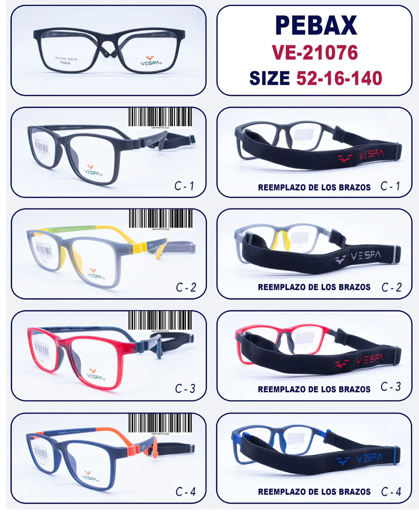 Armazón Infantil/Junior Vespa VE-21077 2