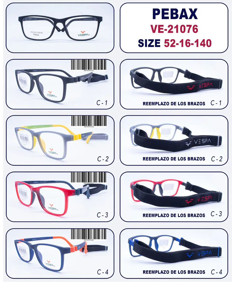 Armazón Infantil/Junior Vespa VE-21077 2