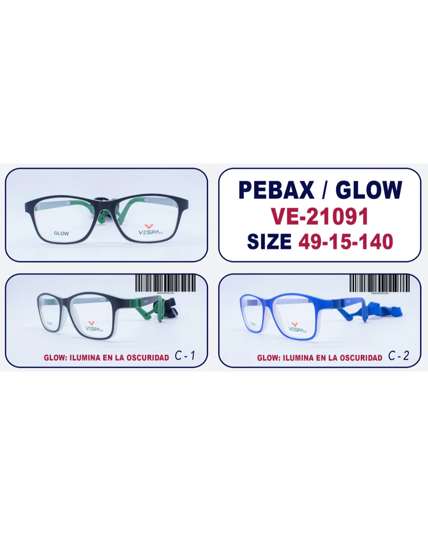 Armazón Juvenil Vespa VE-21091 GLOW 2