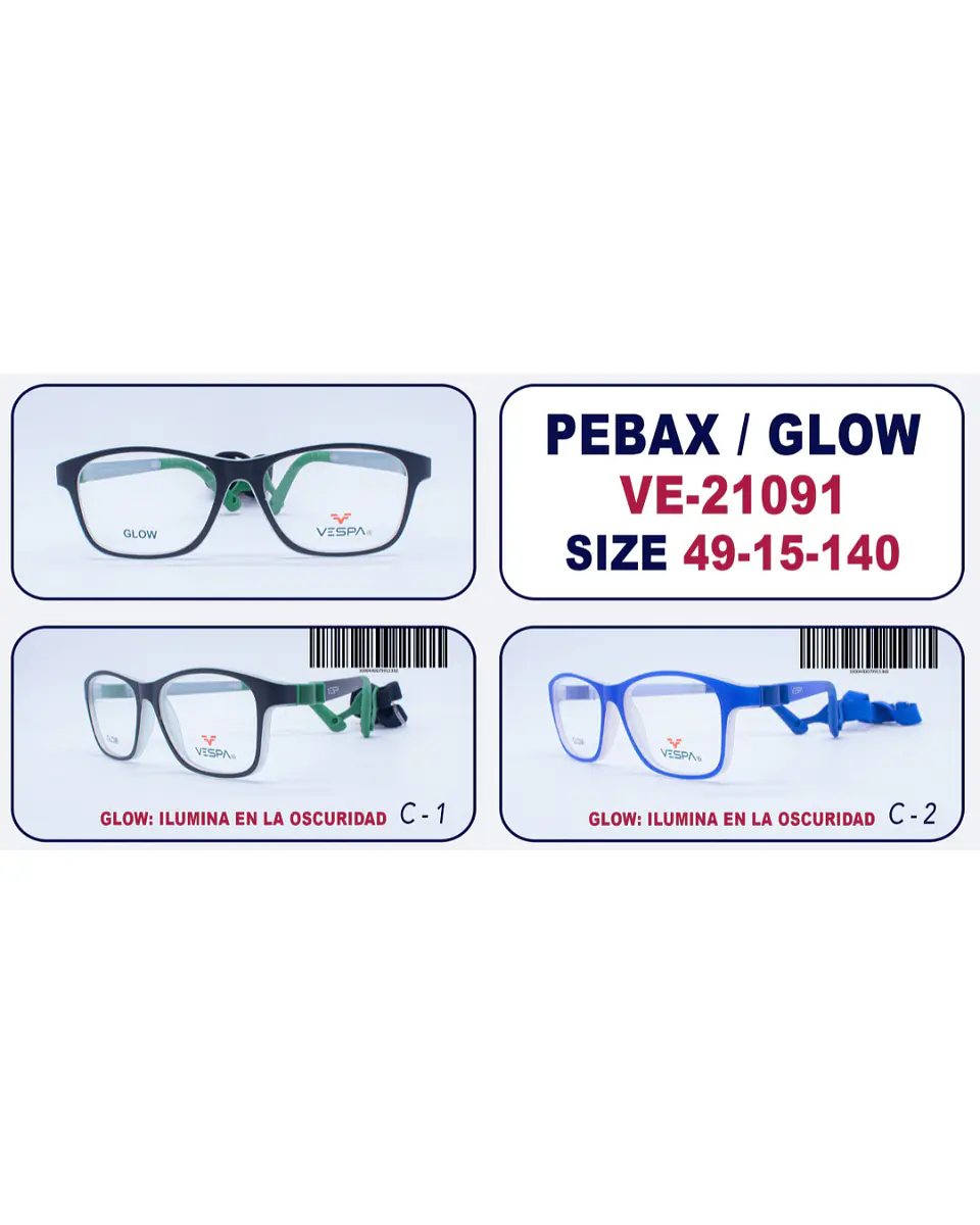 Armazón Juvenil Vespa VE-21091 GLOW 2