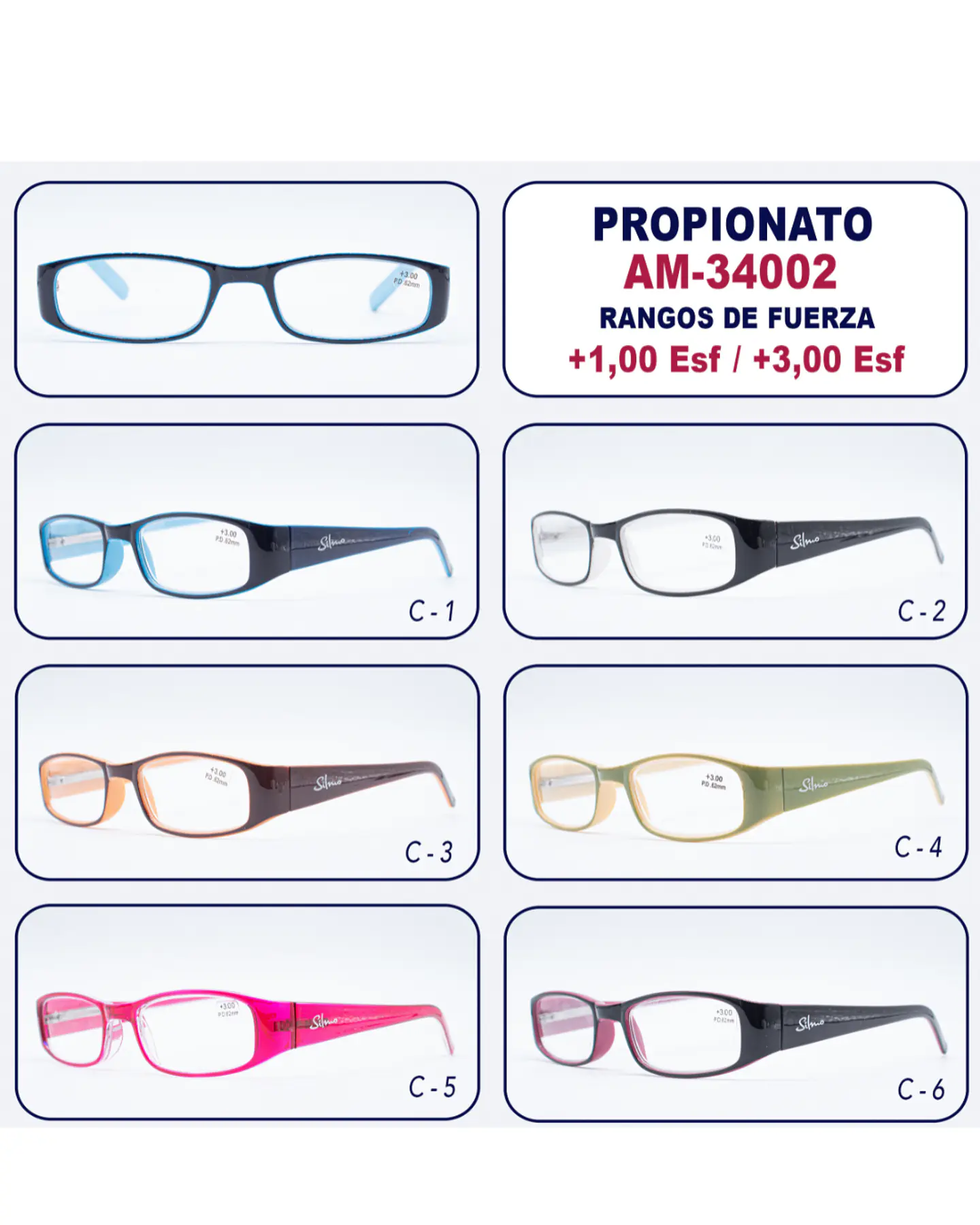 Lente de Lectura AM-34002 – Propionato Premium 2