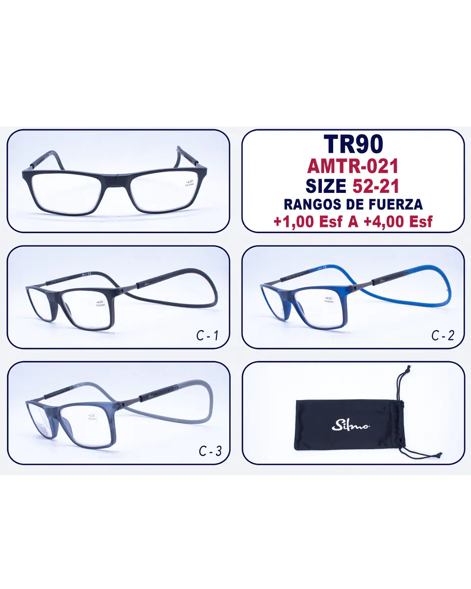 Lente de Presbicia AMTR-021 TR90 2