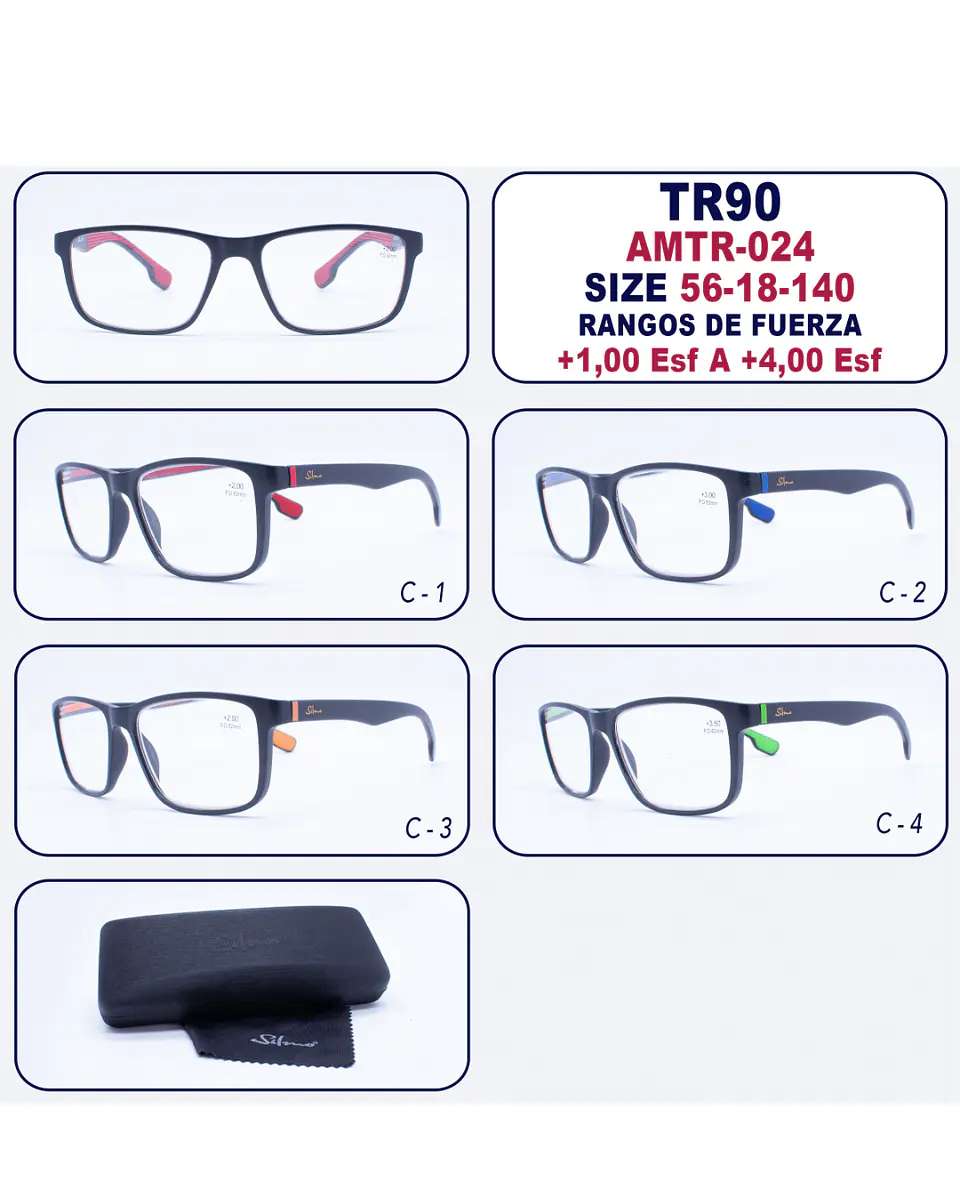 Lente de Presbicia AMTR-024 TR90 1