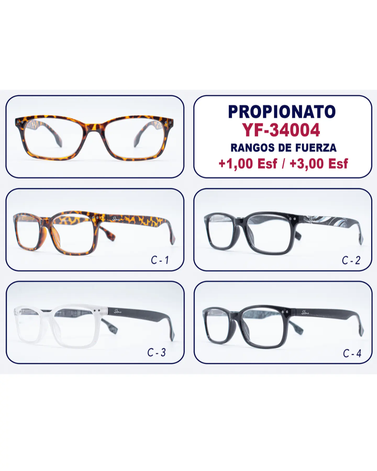 Lente de Presbicia YF-34004 2