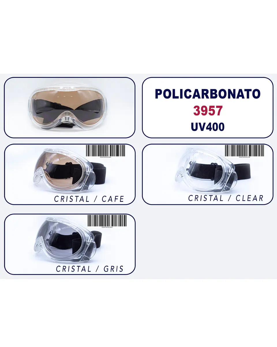 Antiparra de Protección Profesional 3957 2