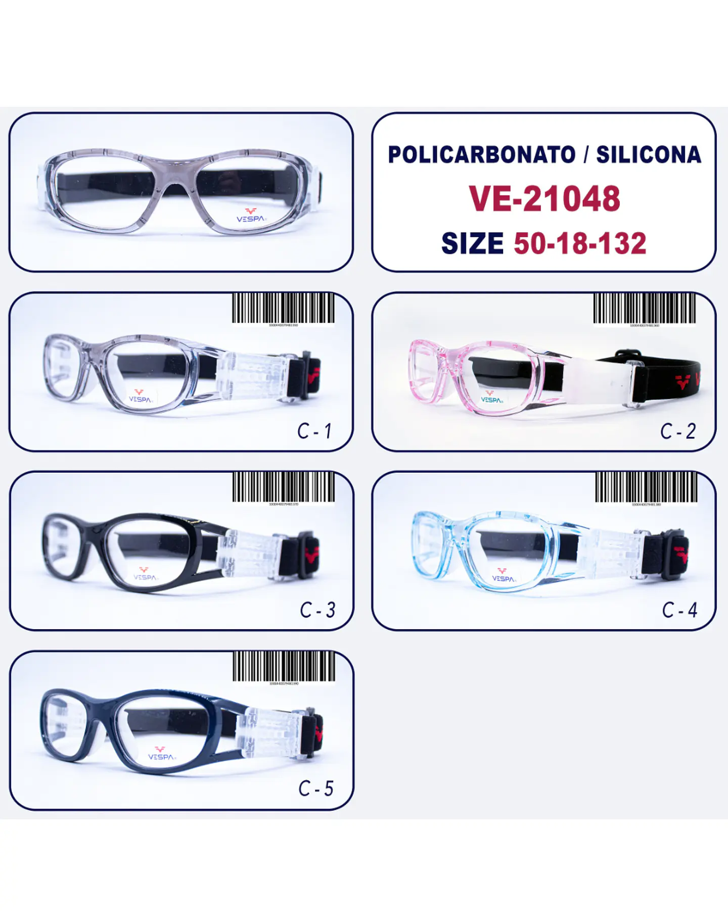 Armazón Deportivo Vespa VE-21048 2