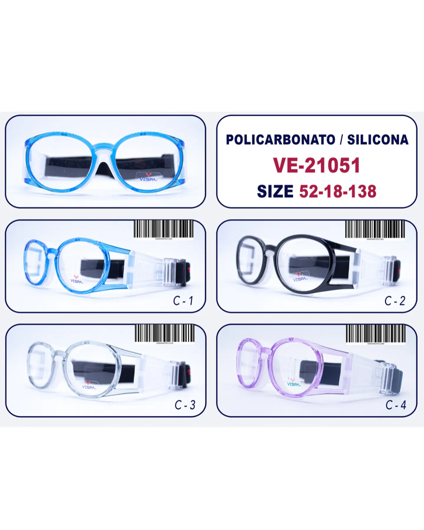 Armazón Deportivo Vespa VE-21051 2