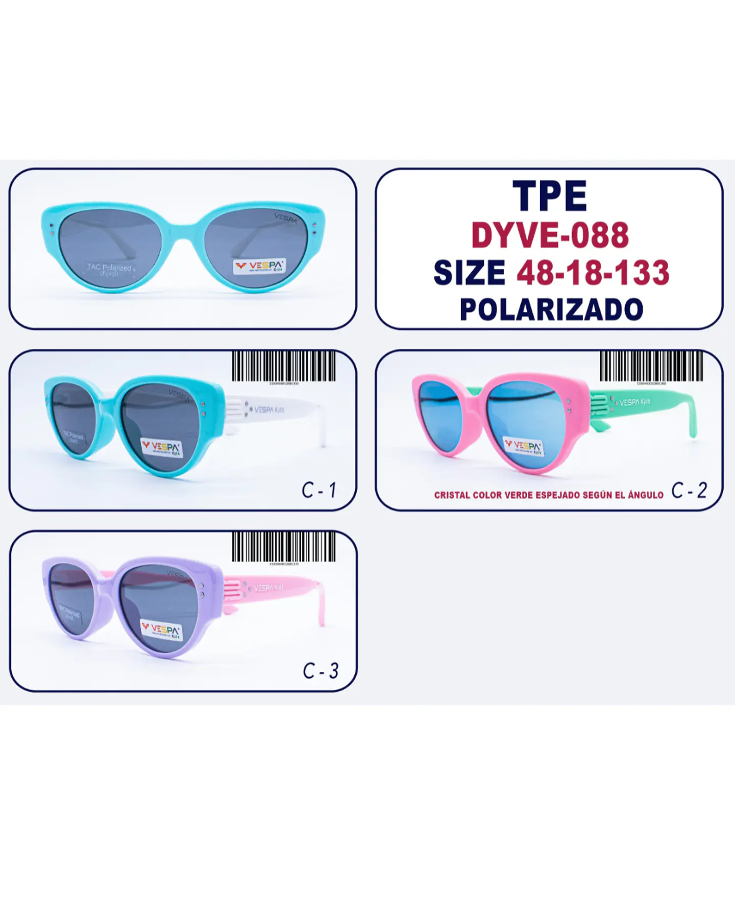 Gafa de Sol Vespa Kids DYVE-088 2